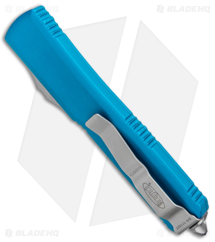 Microtech Ultratech D/E OTF Automatic Knife Turquoise CC (3.4" Apocalyptic)