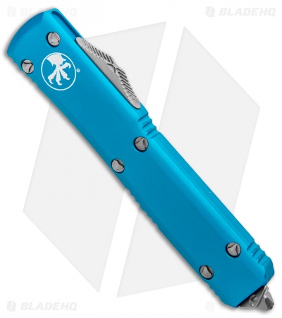 Microtech Ultratech D/E OTF Automatic Knife Turquoise CC (3.4" Apocalyptic)