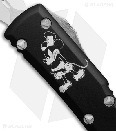 Microtech Ultratech D/E OTF Automatic Steamboat Willie (3.4" White) 122-1SB