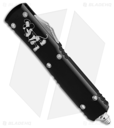 Microtech Ultratech D/E OTF Automatic Steamboat Willie (3.4" White) 122-1SB