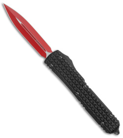 Microtech Ultratech Tri Grip Sith Lord OTF Automatic Knife (3.4" Red) 122-1SL