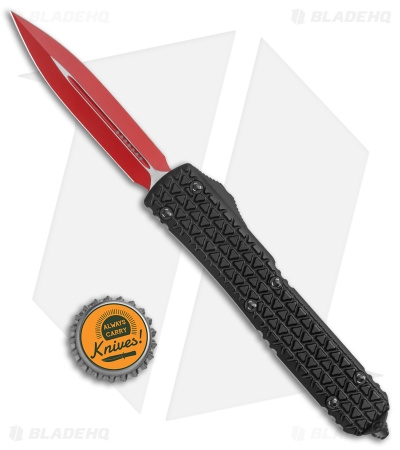 Microtech Ultratech Tri Grip Sith Lord OTF Automatic Knife (3.4" Red) 122-1SL