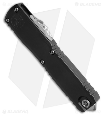 Microtech Ultratech ZBP Gen III T/E OTF Auto Knife Black Aluminum (3.5" SW Serr)