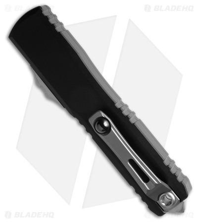 Microtech Ultratech ZBP Gen III T/E OTF Auto Knife Black Al (3.5" SW Full Serr)