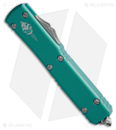 Microtech Ultratech Hellhound SS OTF Automatic Knife Turquoise  Alum (3.4" SW)