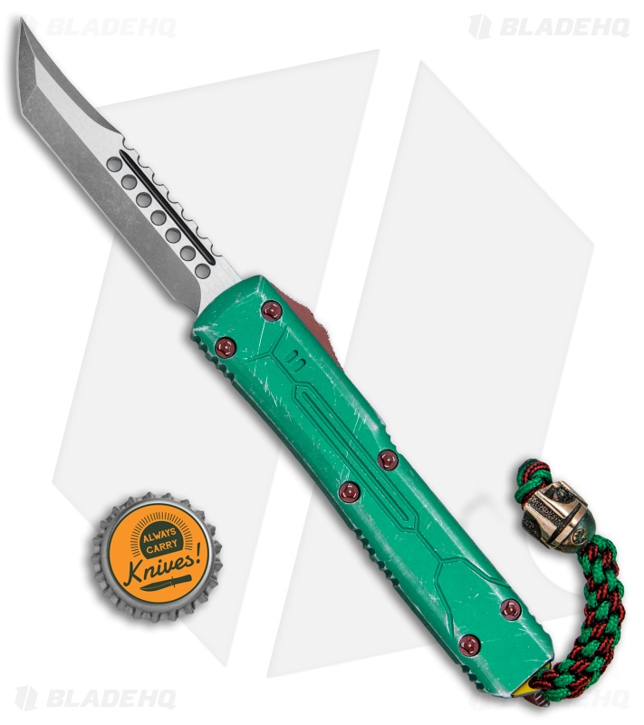 Marfione Custom Ultratech Hellhound Tanto BH OTF Auto Knife (3.4" Apocalyptic)