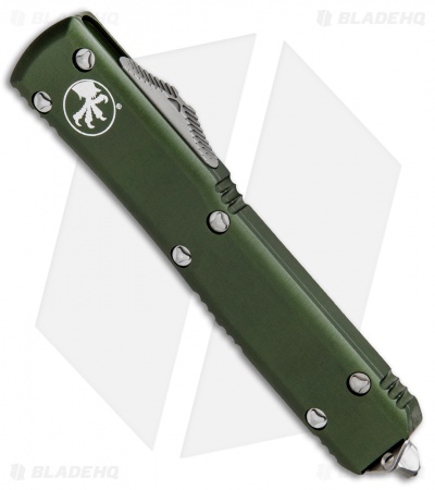 Microtech Ultratech S/E OTF Automatic Knife OD Green CC (3.4" Stonewash Serr)