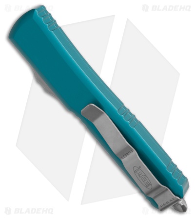 Microtech Ultratech OTF D/E Automatic Knife Blue (3.4" Satin Full Serr)