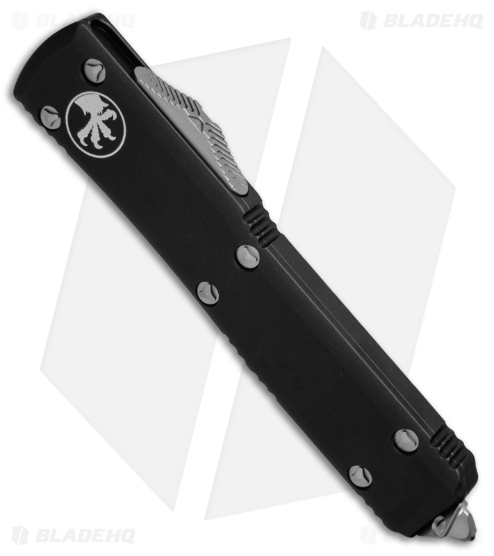 Microtech Ultratech D/E OTF Automatic Knife Black (3.4" Satin Serr) 122-5