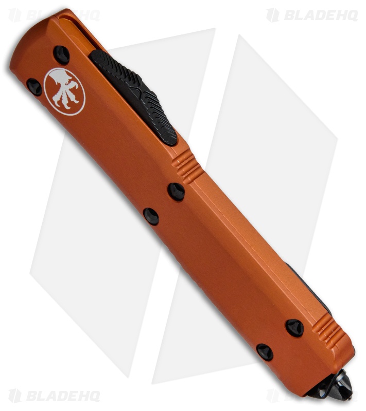 Orginal Microtech Otf Microtech Ultratech D/E OTF Automatic Knife CC Orange (3.4