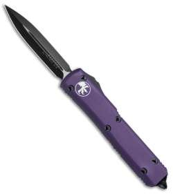 Microtech Ultratech D/E OTF Automatic Knife Purple (3.4" Black) 122-1PU