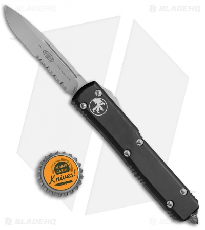 Microtech Ultratech D/A SE OTF Automatic Knife CC (3.4" Bead Blast Serr) 121-8