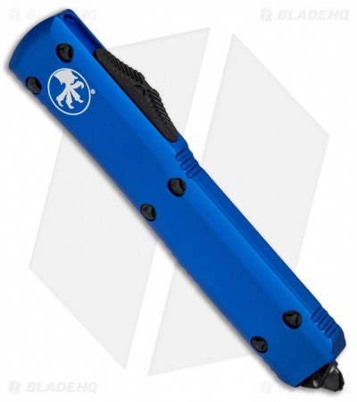 Microtech Ultratech S/E OTF Automatic Knife Blue (3.4" Black Serr) 121-2BL