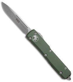 Microtech Ultratech S/E OTF Automatic OD Green (3.4" Stonewash) 121-10OD