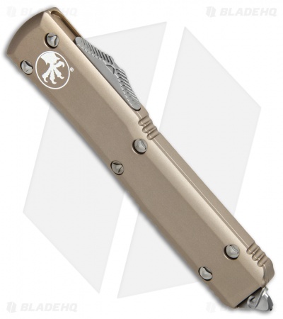 Microtech Ultratech S/E OTF Automatic Tan (3.4" Apocalyptic Serr) 121-11APTA