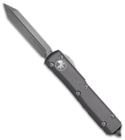 Microtech Ultratech Spartan OTF Automatic Knife CC Gray (3.4" Apocalyptic)