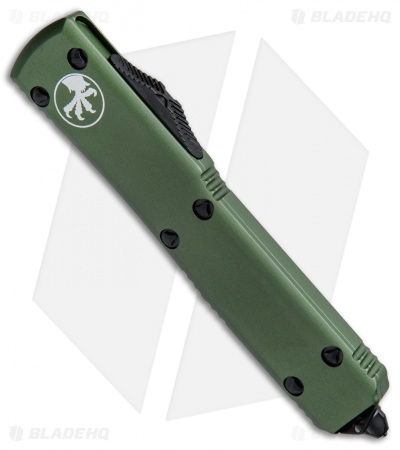 Microtech Ultratech Spartan OTF Automatic Knife OD Green CC (3.4" Black)