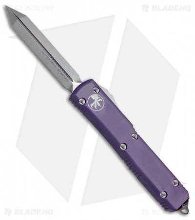 Microtech Ultratech Spartan OTF Automatic Knife CC Purple (3.4" Stonewash)