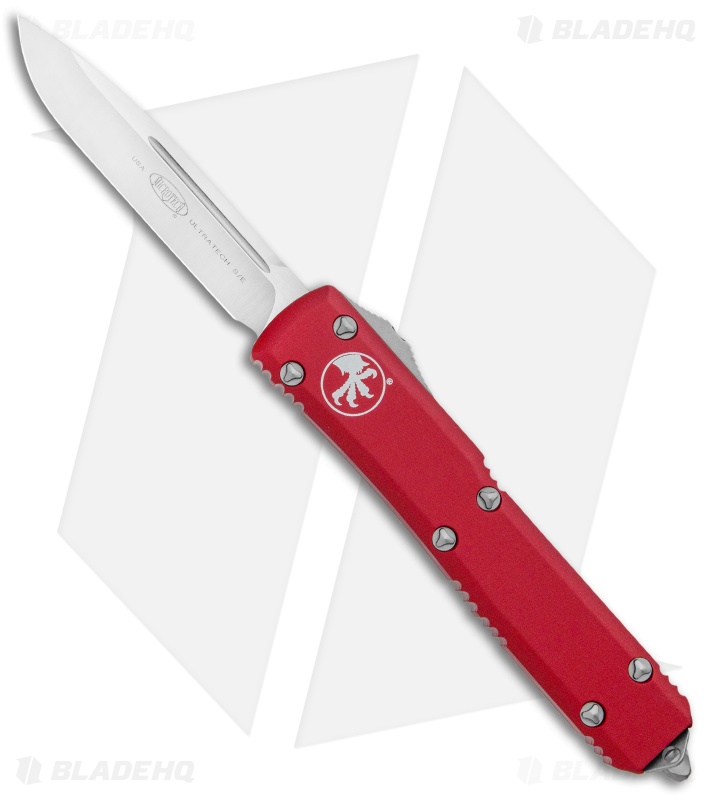 Microtech Ultratech S/E OTF Automatic Knife Red (3.4" Satin)