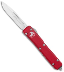 Microtech Ultratech S/E OTF Automatic Knife Red (3.4" Satin)