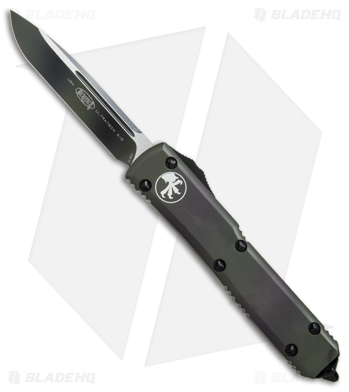 Microtech Ultratech S/E OTF Automatic Knife CC (3.4" Green Camo)