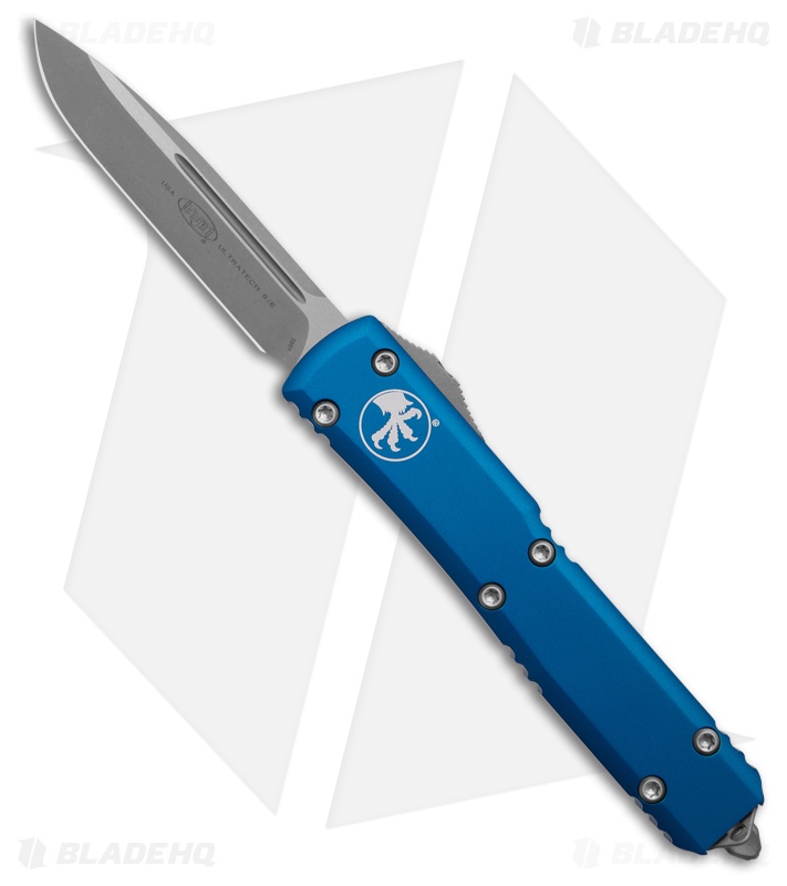 Microtech Ultratech S/E OTF Automatic Knife Blue (3.4" Apocalyptic) 121-10APBL