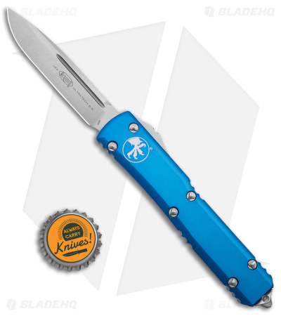 Microtech Ultratech S/E OTF Auto Knife Blue Al - Blade HQ