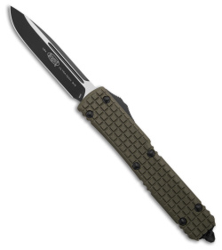 Microtech Ultratech S/E OTF Automatic Knife OD Green Frag (3.4"Blk) 121-1FRGTODS