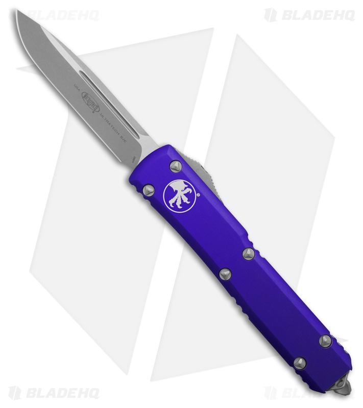 Microtech Ultratech S/E OTF Automatic Knife Purple (3.4" Apocalyptic)