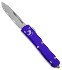 Microtech Ultratech S/E OTF Automatic Knife Purple Aluminum (3.4" Stonewash)