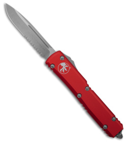 Microtech Ultratech S/E OTF Automatic Knife Red Al (3.4" Apocalyptic)121-11APRD 