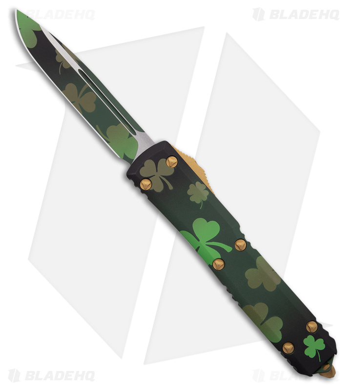 Microtech Ultratech S/E OTF Automatic SPD Green (3.4" Green) 121-1 SPDS