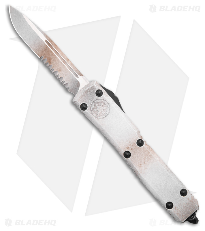Microtech Ultratech S/E OTF Auto Knife Sandtrooper (3.4" White ) 121-2SAD