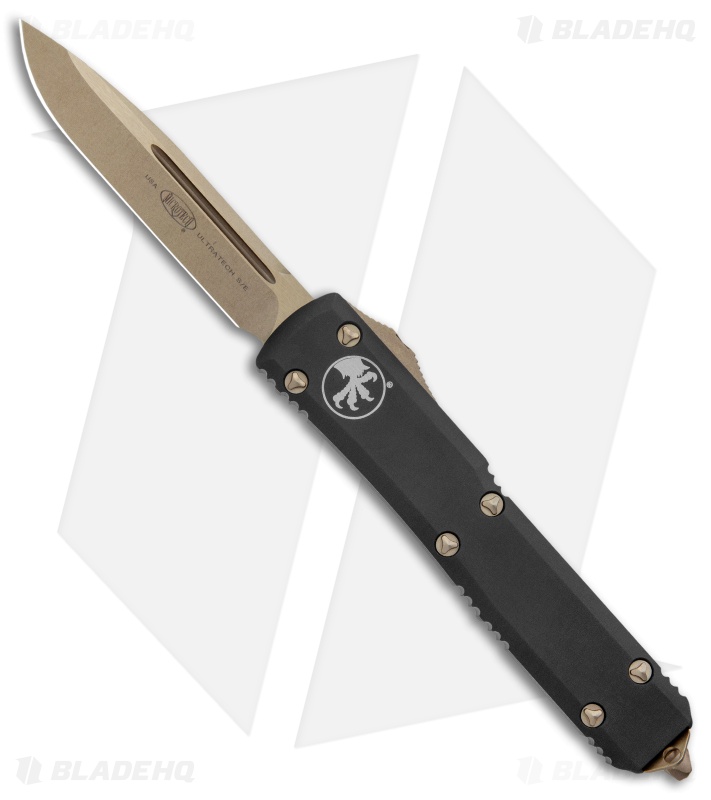 Microtech Ultratech S/E OTF Automatic Knife (3.4" Bronze)