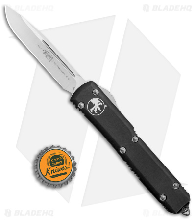 Microtech Ultratech S/E Drop Point OTF Automatic Knife (3.4" Satin) 121-4