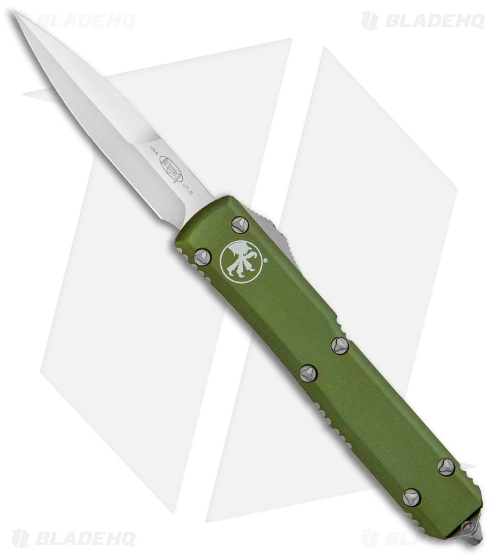 Microtech Ultratech S/E OTF Automatic Knife OD Green (3.4" Satin) 120-4OD