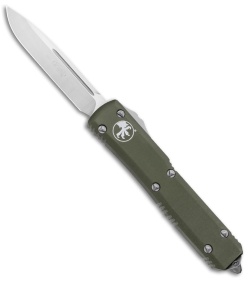 Microtech Ultratech S/E OTF Automatic Knife OD Green  (3.4" Satin) 121-4OD