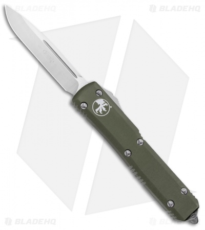 Microtech Ultratech S/E OTF Automatic Knife OD Green CC (3.4" Satin) 121-4OD