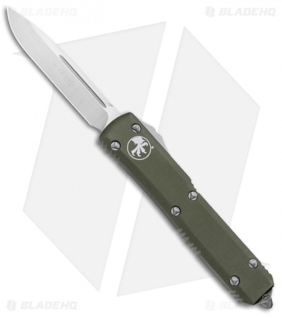 Microtech Ultratech S/E OTF Automatic Knife OD Green  (3.4" Satin) 121-4OD