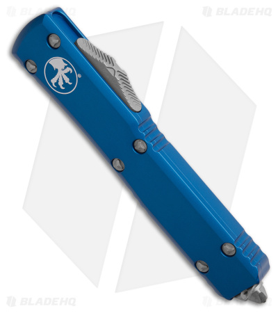 Microtech Ultratech S/E OTF Automatic Knife Blue (3.4" AP Serr) 121-11APBL