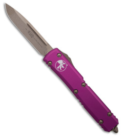 Microtech Ultratech S/E OTF Automatic Knife Violet (3.4" Bronze) 121-13VI