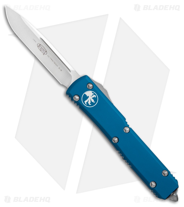 Microtech Ultratech S/E OTF Automatic Knife Blue (3.4" Satin)