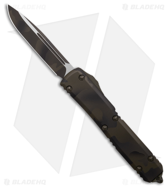 Microtech Ultratech SS S/E OTF Automatic Knife Olive Camo (3.4" Olive Camo)