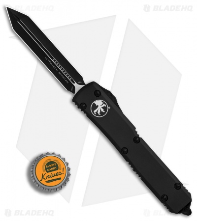 Microtech Ultratech Spartan OTF Automatic Knife Tactical CC (3.4" Black)