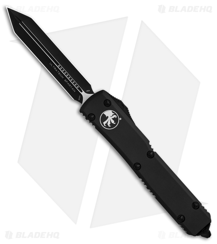 Microtech Ultratech Spartan OTF Automatic Knife Tactical CC (3.4" Black)