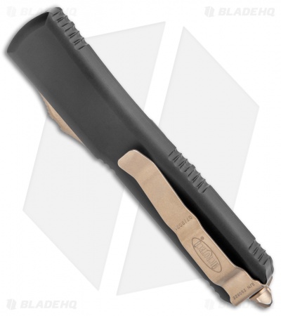 Microtech Ultratech Tanto OTF Automatic Knife Black (3.4" Bronze)