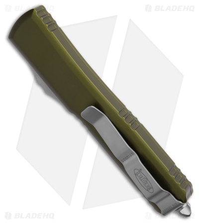 Microtech Ultratech T/E OTF Knife OD Green/SW Serr Blade HQ