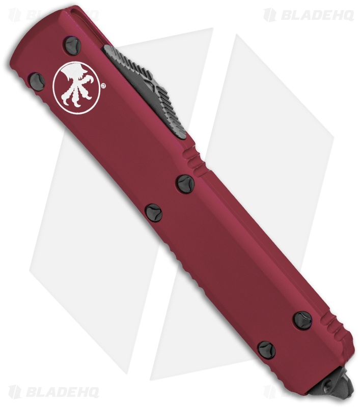 Microtech Ultratech Tanto OTF Automatic Knife Red (3.4" Black) 123-1MR ...
