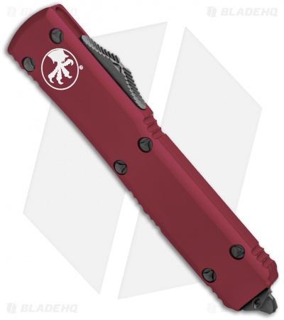 Microtech Ultratech Tanto OTF Automatic Knife Red (3.4" Black) 123-1MR