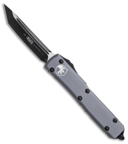 Microtech Ultratech T/E OTF Automatic Knife Gray CC (3.4" Black) 123-1GY